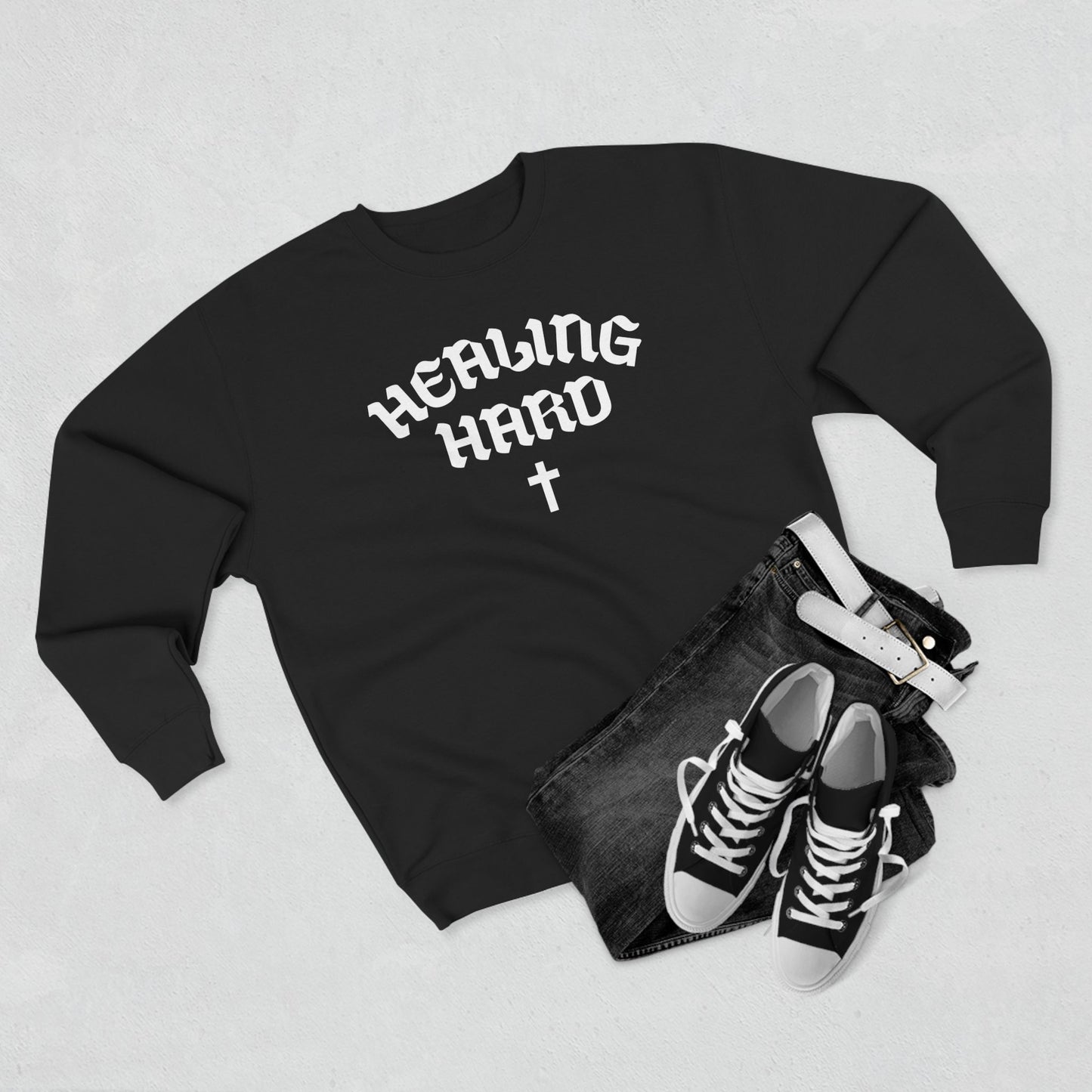 Healing Hard Crewneck