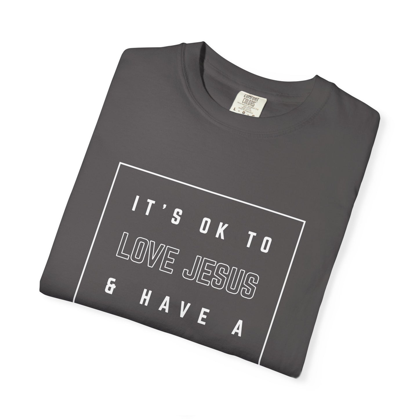 It's Ok to Love Jesus & Have a Therapist Tee